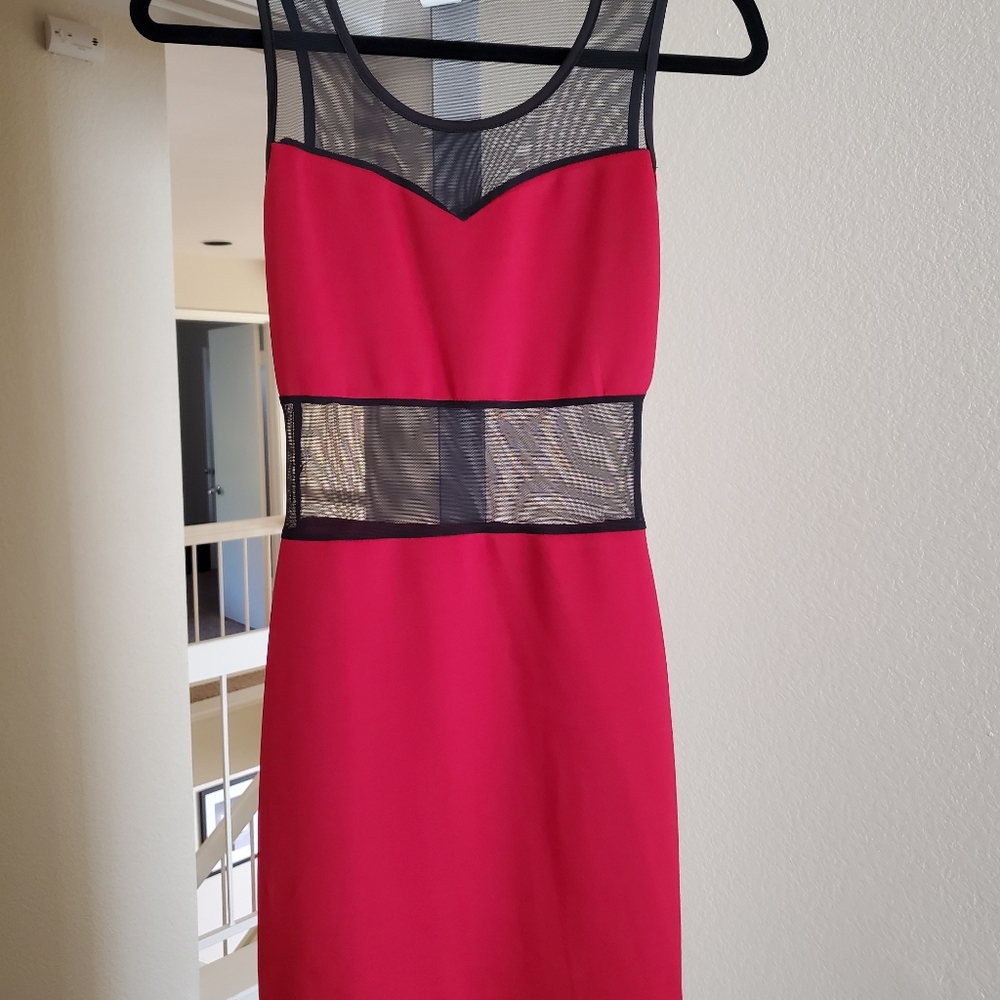 Red sexy dress
